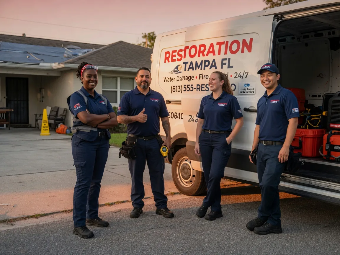Water Damage Restoration company in Portland, TX